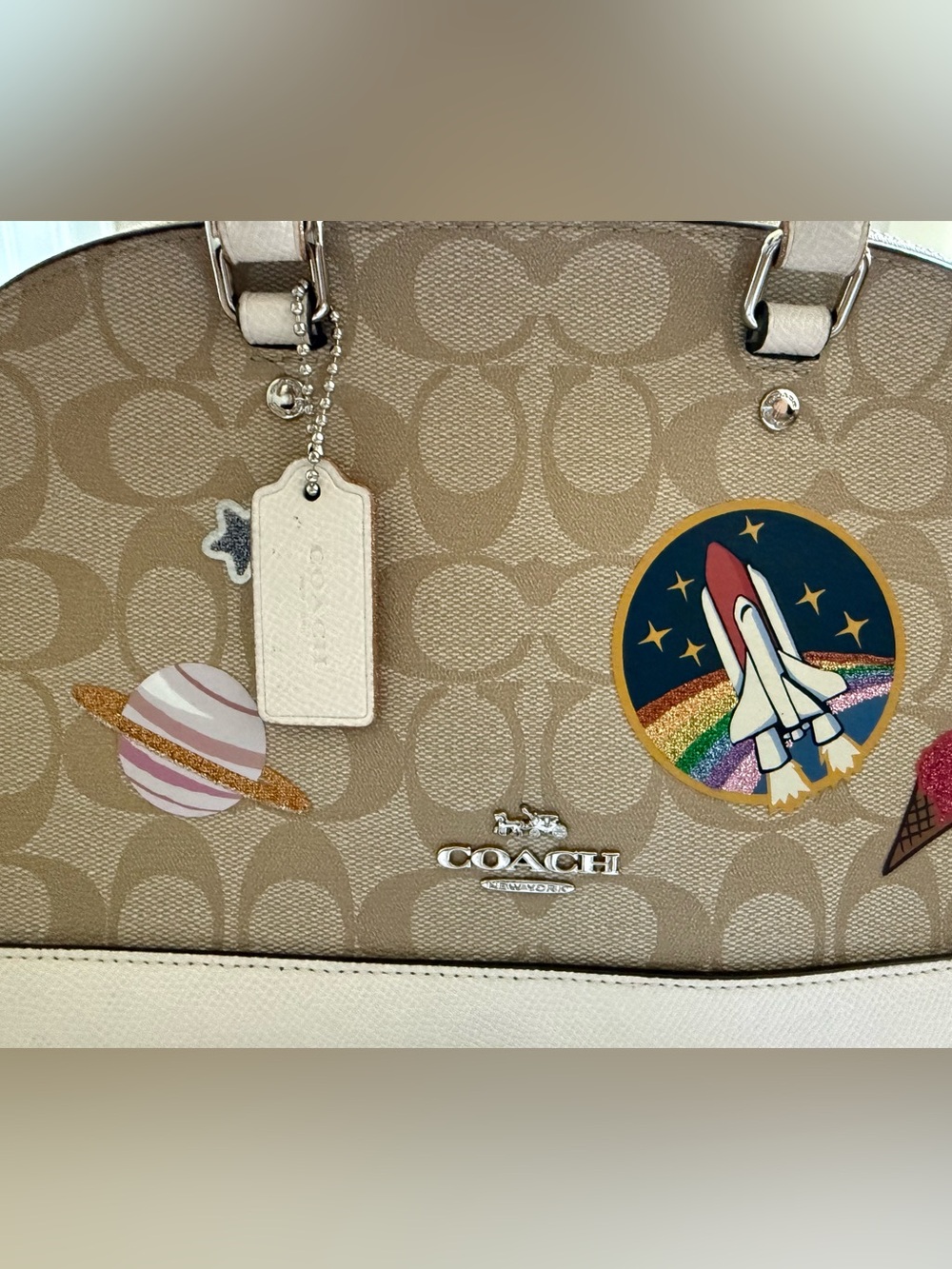Coach Mini Sierra Satchel from the NASA Collaboration - Picture 2 of 10